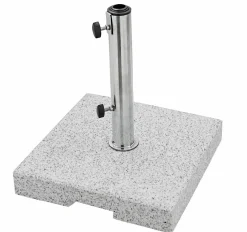 Doppler Granitsockel grau^ Sichtschutz Zubehör|Sonnenschirmständer