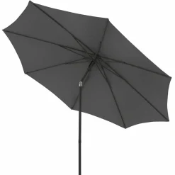 Doppler Mittelmastschirm grau^ Sonnenschirme