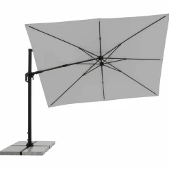 Doppler Pendelschirm grau^ Sonnenschirme