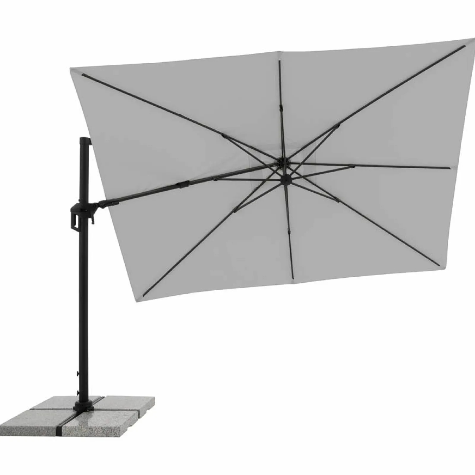 Doppler Pendelschirm grau^ Sonnenschirme