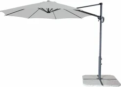 Doppler Pendelschirm grau^ Sonnenschirme