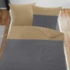 Dormisette Bettwäsche graugoldfarben^ Flanell|Biber