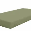Dormisette Biber-Spannbettlaken grün^ Bettlaken