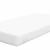 Dormisette Jersey-Spannbettlaken weiß^ Bettlaken
