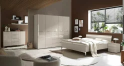 Kleiderschränke> Drehtürenkleiderschrank 5-trg. beige