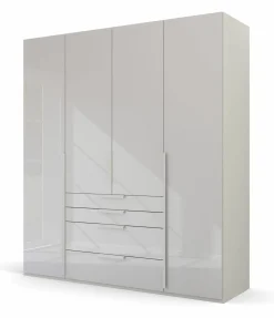 Drehtürenschrank grau^ Kleiderschränke
