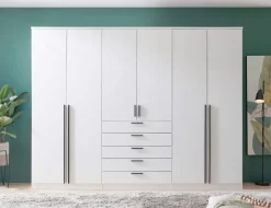 Kleiderschränke> Drehtürenschrank 6-trg. weiß