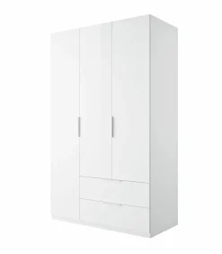 Kleiderschränke|Komplettzimmer> Drehtürenschrank weiß