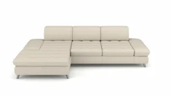 Sofas & Couches> Eckgarnitur beige