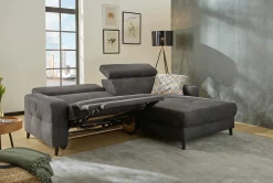 Eckgarnitur grau^ Sofas & Couches