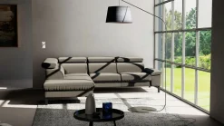 Eckgarnitur grau^ Sofas & Couches
