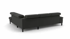 Sofas & Couches> Eckgarnitur grau