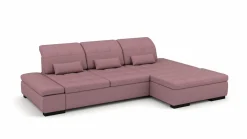 Eckgarnitur pinkrot^ Sofas & Couches