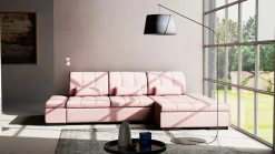 Eckgarnitur pinkrot^ Sofas & Couches