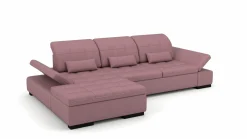 Eckgarnitur pinkrot^ Sofas & Couches