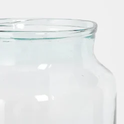 Edelman Glasvase 30cm transparent^ Dekoration