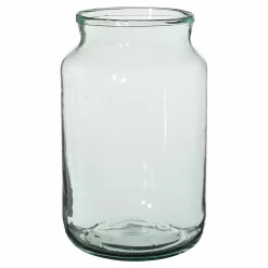 Edelman Glasvase 30cm transparent^ Dekoration