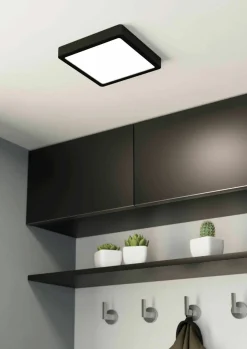 Eglo LED-Aufbauleuchte 1flg schwarz^ Deckenleuchten