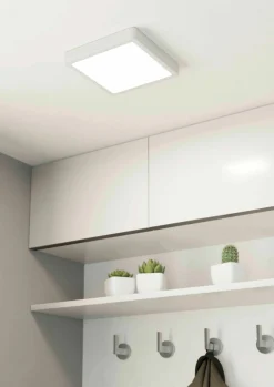 Eglo LED-Aufbauleuchte 1flg weiß^ Deckenleuchten
