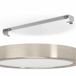 Eglo LED-Aufbauleuchte 1flg silberfarben^ Deckenleuchten