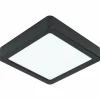 Deckenleuchten>Eglo LED-Ein-/Aufbauleuchte 1flg schwarz