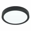 Deckenleuchten>Eglo LED-Ein-/Aufbauleuchte 1flg schwarz