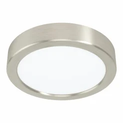 Deckenleuchten>Eglo LED-Ein-/Aufbauleuchte 1flg silberfarben