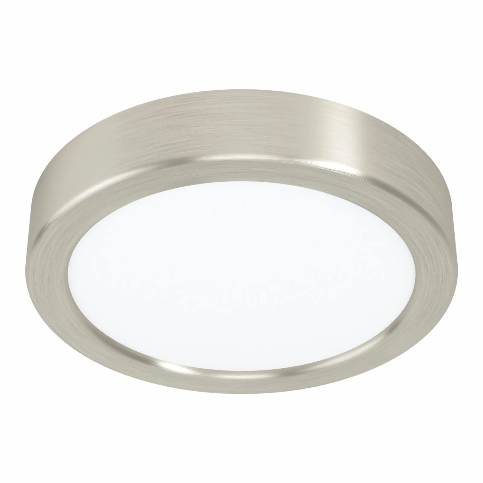 Deckenleuchten>Eglo LED-Ein-/Aufbauleuchte 1flg silberfarben