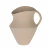 Dekoration>EGLO Living Metallvase 21,5cm weißbeige