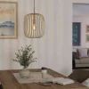 Pendelleuchten>Eglo Pendelleuchte 1flg beige