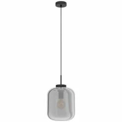 Pendelleuchten>Eglo Pendelleuchte 1flg schwarz
