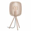 Tischleuchten>Eglo Tischleuchte 1flg beige