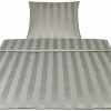 Elegante Mako-Satin-Bettwäsche silberfarben^ Jacquard Bettwäsche|Satin