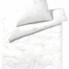 Satin>Elegante Mako-Satin-Bettwäsche weiß
