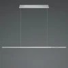 Pendelleuchten>elements by BANKAMP LED-Pendelleuchte 1flg silberfarben