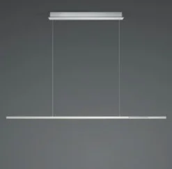 Pendelleuchten>elements by BANKAMP LED-Pendelleuchte 1flg silberfarben