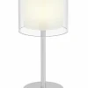elements by BANKAMP LED-Tischleuchte 1flg silberfarben^ Tischleuchten|Schreibtischlampen