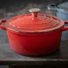 Elo Bräter 26cm rot^ Bräter & Schmortöpfe