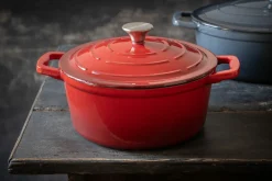 Elo Bräter 26cm rot^ Bräter & Schmortöpfe