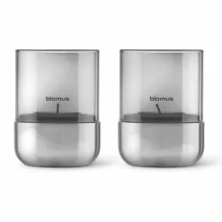 Dekoration|Sonstige Tischaccessoires>Blomus 2er Windlicht XS