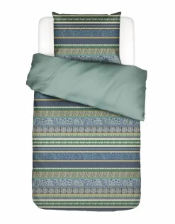 ESSENZA HOME Flanell-Bettwäsche grün^ Flanell|Biber