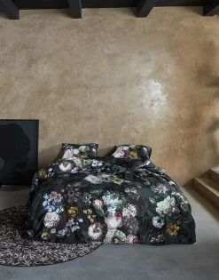 Satin>ESSENZA HOME Satin-Bettwäsche schwarz