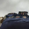 Satin>ESSENZA HOME Satin-Bettwäsche blau