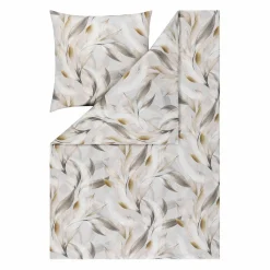 Jersey>Estella Mako-Interl.-Jersey-Bettwäsche grau