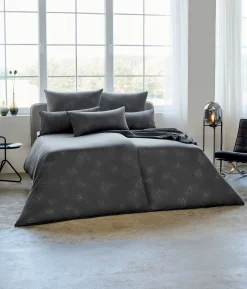 Jersey>Estella Mako-Interl.-Jersey-Bettwäsche grau