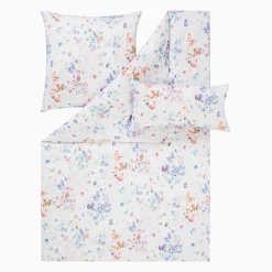 Satin>Estella Mako-Satin-Bettwäsche mehrfarbig