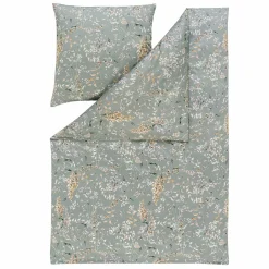 Estella Mako-Satin-Bettwäsche grün^ Satin