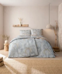 Estella Mako-Satin-Bettwäsche grau^ Satin