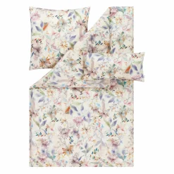 Satin>Estella Mako-Satin-Bettwäsche mehrfarbig