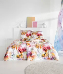 Estella Mako-Satin-Bettwäsche mehrfarbig^ Satin